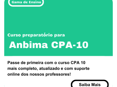 Curso Preparatório Anbima CPA10